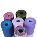 6mm Yoga Mat with posture line